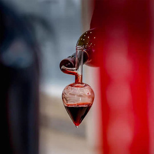 Hiện Đại Nhà Thanh Rượu Vang Aerator Glass Rượu Vang Đo 120Ml Tinh Thần Decanter Với Rượu Vang Stopper - Product Image 3