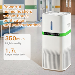 Humidificador y Purificador de Aire Eléctrico 2 en 1 con Filtro HEPA para Escritorio, Agrega Humedad al Aire Seco para Dormitorios y Salas de Estar - Product Image 6