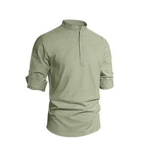 Camisa de Hombre de <span class=keywords><strong>Malla</strong></span> Transpirable, de Secado Rápido, a la Moda, Informal, para Verano 2026, Personalización al por Mayor Disponible - Product Image 6