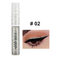 Palette de fards à paupières 12 couleurs avec pinceau, fard à paupières en poudre couleur unie, haute pigmentation, pailleté métallique