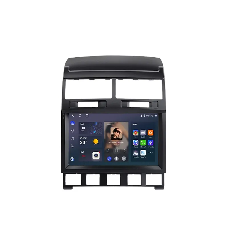 Junsun V1 RU Warenbestand drahtloses CarPlay für Volkswagen Touareg 2002-2010 Android Auto GPS Navigation Autoradio Multimedia Auto Stereo