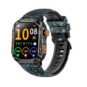 Reloj Inteligente GPS Azul DF HT36 con Linterna LED, Pantalla HD, Llamadas Bluetooth, Monitor de Frecuencia Cardíaca, Oxígeno en Sangre, Monitoreo de Salud, Reloj Deportivo - Product Image 5