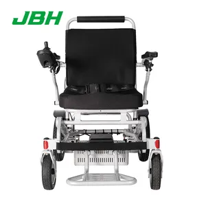 Cadeira de rodas eletrônica dobrável, cadeira de rodas para idosos com ce