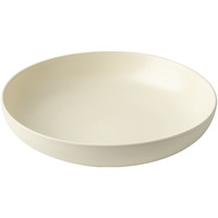 Assiette creuse en céramique unie, style glamour, polie, durable, pour fêtes et mariages, compatible lave-vaisselle, bol à salade et pâtes
