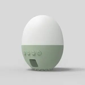 Home Schlafzimmer Ei Form kleine RGB bunte drahtlose Smart-Lautsprecher tragbare Outdoor wiederauf ladbare BT-Lautsprecher mit Nachtlicht