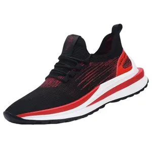 Baskets noires mixtes à semelles compensées pour homme, chaussures de sport, course sur piste, nouveaux styles, livraison gratuite