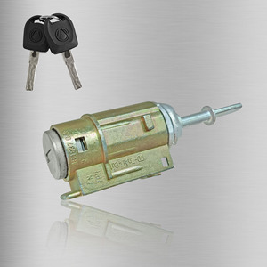 กระบอกล็อคประตูรถยนต์ออดี้ A6 รุ่น DZ107M3 พร้อมกุญแจ 2 ดอก สีทอง สำหรับประตูด้านซ้าย - Product Image 1