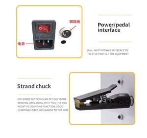 Jianbo tốc độ cao cáp tự động sản xuất thiết bị tích cực dữ liệu tiêu cực hiển thị thống nhất xoắn dây mắc kẹt máy - Product Image 4