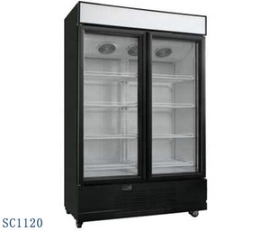 Siêu thị hiển thị tủ lạnh cửa kính bia tủ lạnh uống nước giải khát mát Tủ đông thiết bị làm lạnh thương mại - Product Image 3