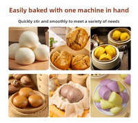 Machine automatique motorisée haute capacité pour la découpe, la fabrication et le façonnage de boules de pâte à pain, biscuits, pizza, etc. pour restaurants
