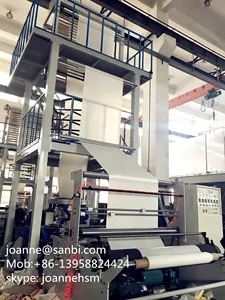 LDPE HDPE PE Blown Film Extruder Machine zu Make Plastic Bag Film