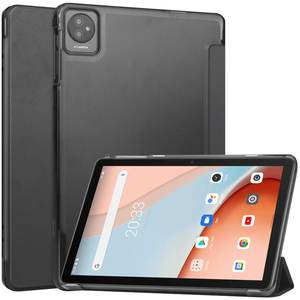 Étui pour tablette en cuir à rabat ultra mince à trois volets PU + acrylique pour Blackview Tab 7/ Tab 8 <span class=keywords><strong>wifi</strong></span> 10.1 pouces 2023 - Product Image 1