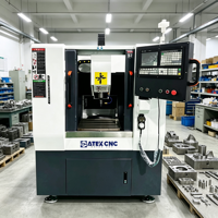 Machine de fraisage CNC à 3 axes de haute précision, à changement d'outil automatique, directement de l'usine
