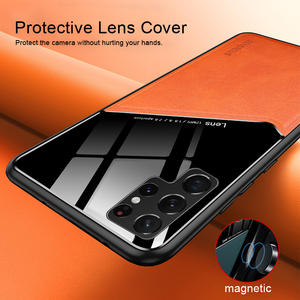 Funda de TPU Semi-Envuelta para Galaxy S23 <span class=keywords><strong>Ultra</strong></span> 23 Plus, Funda de Cuero CN;GUA para Teléfono Móvil, Simple, Resistente a Golpes para Samsung <span class=keywords><strong>S</strong></span> <span class=keywords><strong>22</strong></span> <span class=keywords><strong>Ultra</strong></span> - Product Image 5