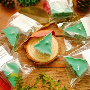 New Arrival Organic Christmas <b>Candles</b> Handmade Soy Wax Tree Shaped Aroma <b>Candles</b> - Product Image 1