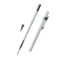 0.3/0.5/0.7/0.9MM crayon mécanique dessin clair étudiant croquis stylo réglable Logo personnalisé avec recharges avec gomme