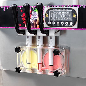 Kolice 상업 3 맛 전기 Softeismaschine 자동 소프트 서브 아이스크림 기계 소프트 아이스크림 메이커 - Product Image 2