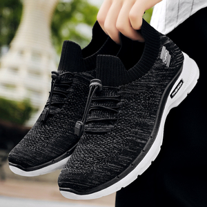 New Versatile Women's Running Loafers Breathable and Durable Anti-slip Sports Shoes for Autumn Leisure Colored Board - Product Image 1