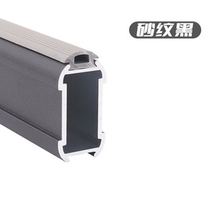 Pas cher épaissi garde-robe tiges de suspension garde-robe tiges horizontales carré silencieux vestiaire vêtements et vêtements tiges de passage - Product Image 5