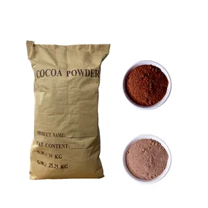전문 공급 업체 코코아 프리미엄 품질 고지방 10-12 코코아 콩으로 만든 알칼리성 코코아 파우더