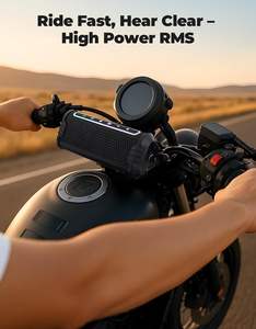 Barra de Sonido <span class=keywords><strong>para</strong></span> Motocicleta y ATV de 12V, Resistente al Agua, con Iluminación RGB de 7/8-1.25 Pulgadas, Suministro de Fábrica Manillar de Aleación de Aluminio con Garantía de 12 Meses - Product Image 6