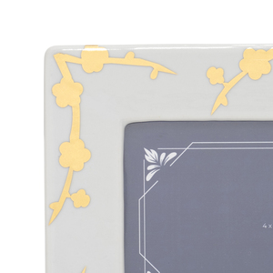 Cornice decorativa con immagine di fiori di ciliegio 4x6 in porcellana, cornice portafoto da tavolo per soggiorno o decorazione da scrivania dell'ufficio - Product Image 4