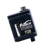 Moteur servo brushless TTL RC à double axe 6V 4,5 kg 0-360 degrés avec retour en temps réel, version améliorée STS3032 pour robot chien et caméra PTZ