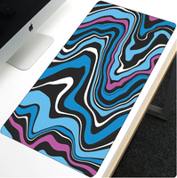 Tapis de souris taille personnalisée ordinateur portable Anime clavier topographique tapis de souris grand tapis de souris claviers Gamers Decoracion tapis de bureau
