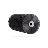 Ensemble brosse principale et brosses latérales en nylon, pièces de rechange pour balayeuse industrielle