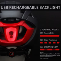 Casque de vélo pour adulte avec lumière, en verre magnétique, pour la sécurité des cyclistes, vente en gros OEM RS pour scooters