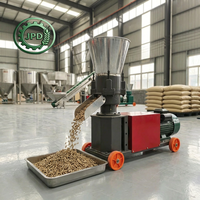 Nouvelle Offre Spéciale : Machine à Granulés Électrique/Diesel à Petite Échelle 220V 7.5kW pour Aliments Animaux, Haute Capacité, en Aluminium, Réglable