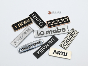 Tiếp thị thương hiệu logo hiển thị chất lượng cao kim loại tên nơi ánh sáng tùy biến thương hiệu Tag cho 100% yêu cầu của bạn - Product Image 2