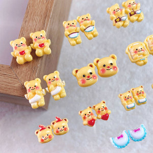 Paquete de 30 Piezas de Adornos de Uñas con Diseño de Ositos de Peluche de Diferentes Tamaños, Accesorios de Manicura Kawaii, Decoración de Uñas al por Mayor - Product Image 3