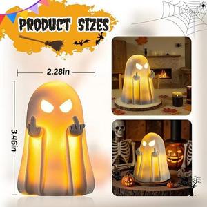 Figura de Resina de Fantasma de Halloween para Dropshipping en Shopify, Decoración Espeluznante para Fiestas en el Jardín, Adorno de Mesa para el Hogar - Product Image 3