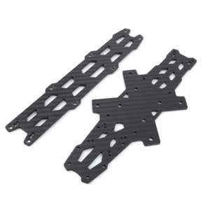 Feuille de fibre de carbone SHENYU 3K 5 mm légère et haute résistance pour cadre de drone, projets DIY et équipement industriel - Product Image 2