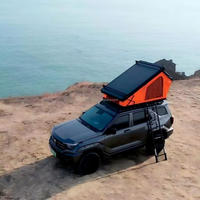 Aluminio Fácil instalación Hard Top Pick up Espacio más grande Offroader Car Tent Overland Roof Tops Tiendas de campaña Acampar al aire libre Tienda de techo