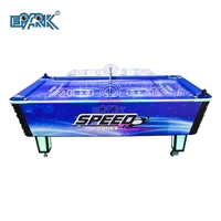 Máquina de juego eléctrica para niños y adultos, juguete de mesa de Hockey de aire de estrella de lujo de 7 pies y 8 pies, económica, operada por monedas grandes