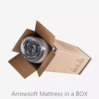 Canapé à ressorts en peluche king, mousse élastique douce avec tapis, lit à ressorts, cercle, taille king, ensemble de matelas, drap