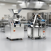 Máquina Automática de Bajo Costo para Dividir y Bolear Masa con Alta Hidratación para Panadería