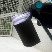 Porte-gobelet en silicone écologique pour parents nomades, support de voiture pliable avec capacité de charge de 5 kg pour enfants et poussettes