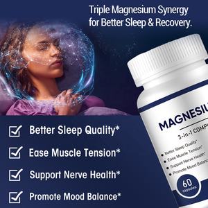 Capsule di magnesio glicinato salute recupero muscolare del sonno capsule di magnesio L-treonato capsule di magnesio - Product Image 4