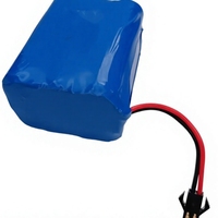 Baterai Isi Ulang Custom 21.6V 22.2V 2600mAh 18650 6s1p dengan Konektor SM 2P untuk Vacuum Cleaner