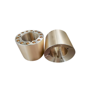 Écrou de tige de soupape de pompe industrielle en bronze moulé au sable, résistant à l'usure, résistant à la corrosion chimique, faible taux d'usure, lisse - Product Image 6