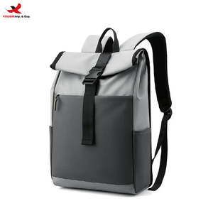 Wholesale Denim Waterproof <b>Backpack</b> Printable Logo for Leisure Travel <b>Computer</b> College Students School Use RTS Bulk Mixed Order - Product Image 1