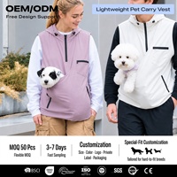 OEM ODM |   Rompi Gendong Hewan Peliharaan Musim Semi Musim Panas Kantong Kanguru Anjing Bahan Nylon Spandex Ukuran S M L OEM ODM Siap Kirim Standar Tinggi