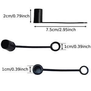 Recién llegado, adorno de unicornio de silicona personalizado de 10mm y 8mm para bebidas, bonita cubierta de paja, suministros decorativos para fiestas promocionales - Product Image 2