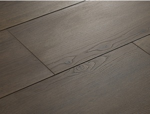 Venta directa de fábrica Valinge ignífuga 8mm Material MDF en relieve amarillo Suelo laminado para sala de estar - Product Image 2