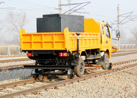 Chine Fournisseur Offre Spéciale Transport ferroviaire Cargo Véhicule Rail Véhicule routier Chemin de fer Chariot à voie ferrée