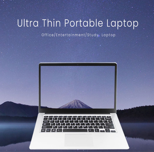 Wholesale Customized 14-Inch Notebook Laptop with N3350 6GB RAM 128GB SSD HD1366*768 Dual Core English Keyboard Buy Online