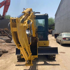 รถขุดไฮดรอลิกแบบตีนตะขาบ Komatsu PC55 มือสอง ขนาด 5.5 ตัน รุ่นปี 2019 พร้อมมอเตอร์และปั๊มที่ผ่านการทดสอบ วิดีโอตรวจสอบการทำงาน ใช้งานได้ดี - Product Image 4